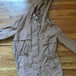 Divided light pink jacket